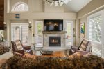 Living Room Chamonix Luxury Vacation Rentals in Snowmass, Colorado